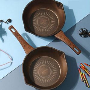 HANSSEM My Cook 2 in 1 Pan & Wok, Fry pan Wok pan 9.4″(24cm)