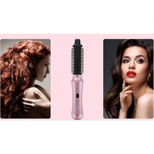 LOVPE Portable Wireless Hair volume styler Ceramic Coating Heating brush type Hair iron for Volume Up LI-0079BP