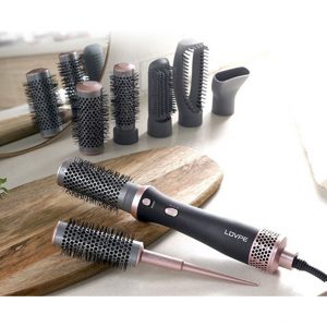 Lovpe Mini Compact Hair Curling Iron Curler Wave Wand Brush Type 220v LI-0088