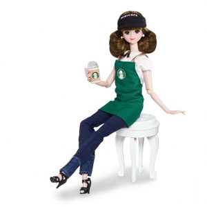 MIMI WORLD Seventeen MIMI BARISTA Working Part Time Doll Coordination Play