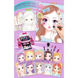 Mimi World Mimi Makeup Box, Putting Makeup On Mimi’s Face, Beauty Toys For Girls