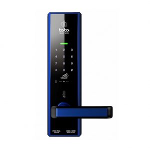 Smart Swipe Card Handle Door Lock Wooden Smart Digital Door Lock BABA-8200