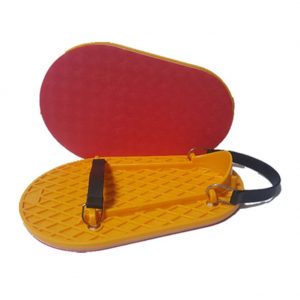 Plastering Cushion Sleeper, Shoes for Plastering Work,Concrete Cement Maltal Finishing Shoe, One Size Fits All, ABS Material for Preventing Slip and Marks on the finish, Korea
