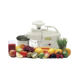GREEN POWER KEMPO KP-E1304S Nomadics Standard/Premium Twin Gear Slow Juicer Green Fruit Extractor Double Gear (Red) 110V + ENGLISH MANUAL
