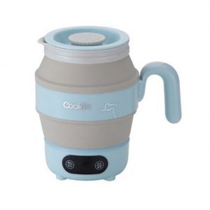Cookin Travel Foldable Kettle Pot Cooking Travel Port 0.6L Kitchen Flower 220v