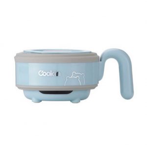 Cookin Travel Foldable Kettle Pot Cooking Travel Port 0.6L Kitchen Flower 220v