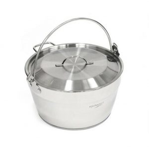 [KITCHENART] Stainless Steel IH Jam Pot 9L W/ Lid ,Stock Pot 11.1″(30cm) For Boiling Water Sterilization Baby Bottle