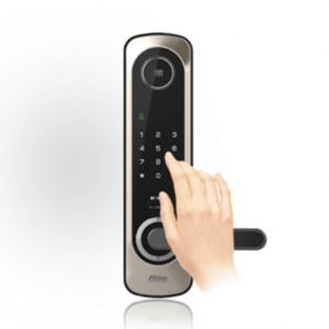 Keyless Lock Milre Mi-6400s Smart Digital Doorlock Security Entry Passcode + RFID