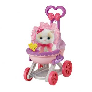 MIMI WORLD MIMI Pet Shop – Baby Cat Nyang-i In Stroller