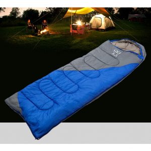 Single Mummy Type Sleeping Bag,Comfort 190T Outshell(Polyester),Filling(cotton) ,(190+30)cm x 75cm for 4 Seasons