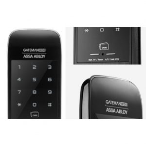 GATEMAN Wide Handle Digital Door Lock WG-200 , 4 RFID Card Key + Password