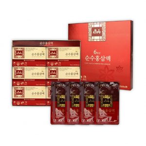 Gimpo 6Yrs Korean Red Ginseng Pure Extract Liquid Daily Drink 70mlx30ea