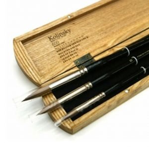 HWAHONG Watercolor Brush 600R 3p Set