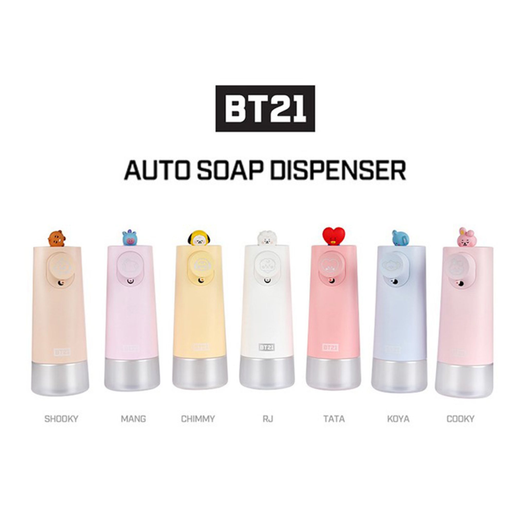 Bt21 Auto Soap Dispenser Refill Liquid Soap Korea E Market 2031