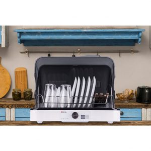Dish High Temperature Wind Blowing Dish Drying Sterilizer Dial Switch 60L Storage Sterilizing pot,frypan,cookware,Baby goods 220V