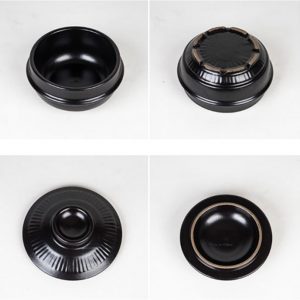 Korean Traditional Earthenware Ttukbaegi set no.1(4.5in*2.5 )Rice Bowl/Hot Pot