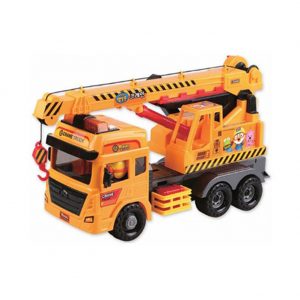 Pororo Strong Construction Crane Toy Truck with Light and Music , Toy for Kids Children Vehicle Toys from Iconix Korea