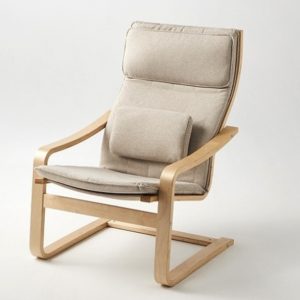 Birch Rocking Chair Arm Chairs , All Weather Resistant Outdoor Indoor,Stable Durable Smooth Rocking, Comfortable Easy to Maintain,Bent Wood Frame.