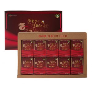 [Cheong Jeong] Korean Red Ginseng Extract Slice Daily Snack(20g x 10 Pouches)