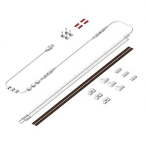 D Stripes + Connector Set Home Decor Interior DIY Smart Lighting,3000K Candle light (Yellow)
