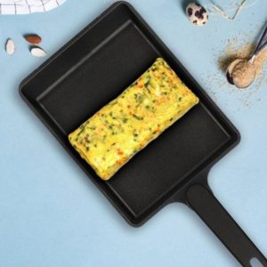 Rolled Omelet IH Non-Stick Coating Frying Pan Square Rolled Omelet Pan Late Night Restaurant