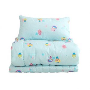 SIEUNDECO Pororo Tree 60’s Cotton Child Detachable Bedding Comforter Set (Quilt + Pillow Cover) Bedclothes Quilt Pororo TV Animation Cartoon Character