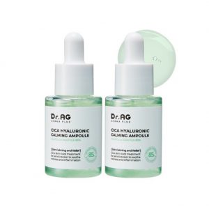 Dr.AG Cica Hyaluronic Calming Ampule 35ml Moisturizer Soothing Skin K beauty 35ml x 2ea
