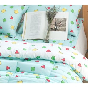 PARTY CRAFTZ JJANGGU Character Child Quilt Polyester Material Wadding Bedding Set(Quilt + Pad + Pillow Cover), Comforter Bedclothes Quilt TV Animation Cartoon Character