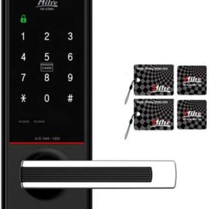 Milre MI-5200 S/D Digital Door Lock Password&Tag&Digital Key 2Way, Black, Silver