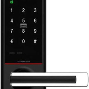 Milre MI-5200 S/D Digital Door Lock Password&Tag&Digital Key 2Way, Black, Silver