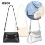 OSOI FOLDER BROT MINI BAG Korean Brand – Women Small Shoulder Bags,Purses for Women Leather Crossbody Handbag Mini Cute Purse Lipstick Bag Ladies Accessories Gift